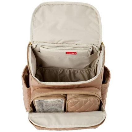 Skip Hop - Mochila de Pañales para Bebé para cochecito FORMA CAMEL