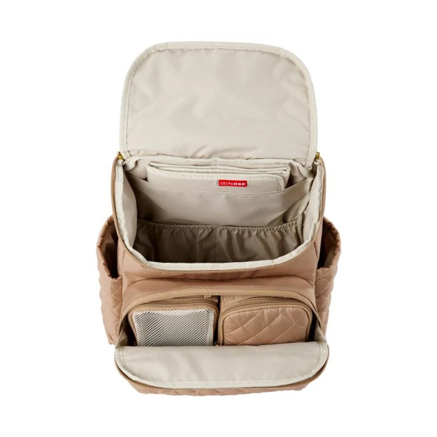 Skip Hop - Mochila de Pañales para Bebé para cochecito FORMA CAMEL