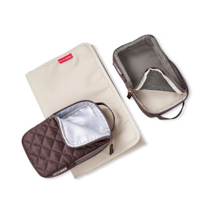 Skip Hop - Mochila de pañales para Bebé para cochecito FORMA Chocolate