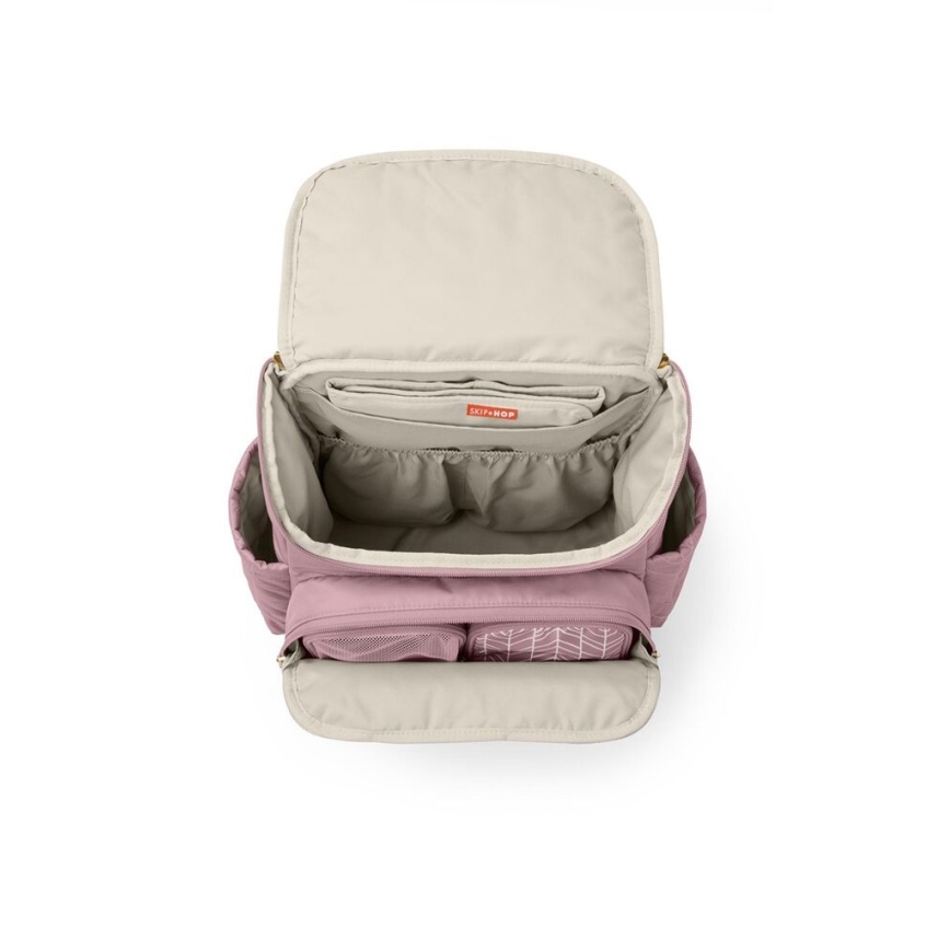 Skip Hop - Mochila de pañales para Bebé para cochecito FORMA Muave Mist