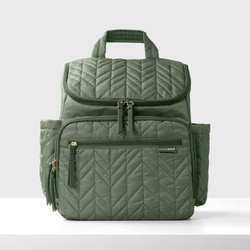 Skip Hop - Mochila de pañales para Bebé para cochecito FORMA Sage