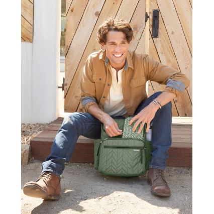 Skip Hop - Mochila de pañales para Bebé para cochecito FORMA Sage