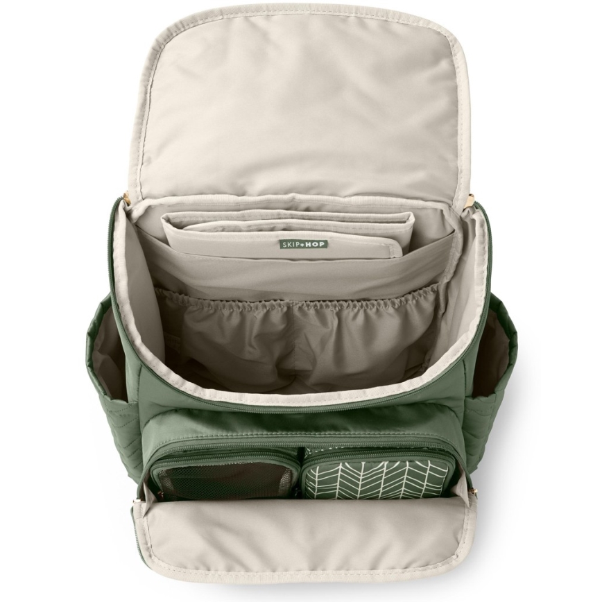 Skip Hop - Mochila de pañales para Bebé para cochecito FORMA Sage