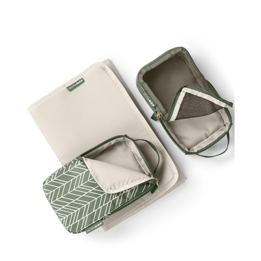 Skip Hop - Mochila de pañales para Bebé para cochecito FORMA Sage
