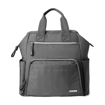Skip Hop - Mochila de pañales para Bebé para cochecito MAINFRAME Charcoal