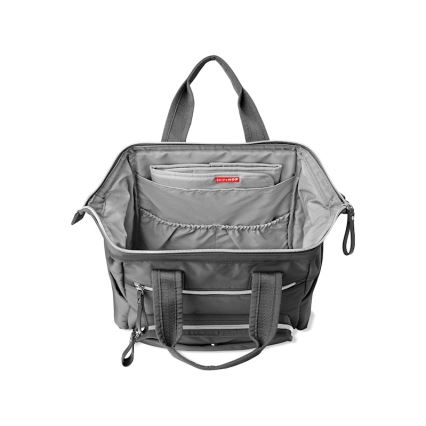 Skip Hop - Mochila de pañales para Bebé para cochecito MAINFRAME Charcoal
