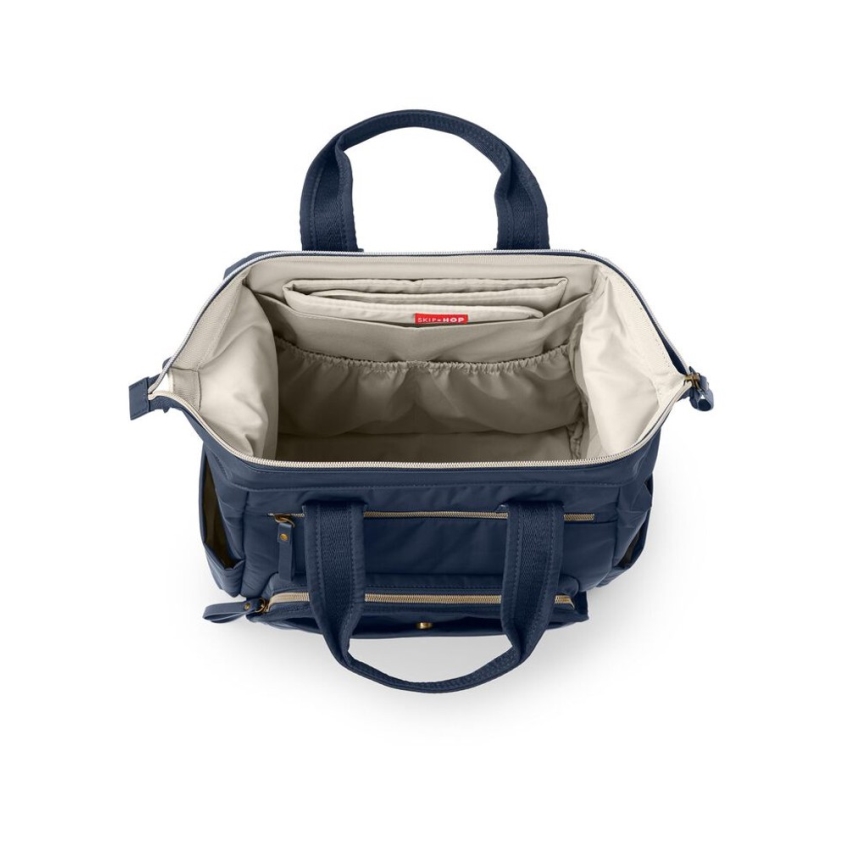 Skip Hop - Mochila de pañales para Bebé para cochecito MAINFRAME Midnight Navy
