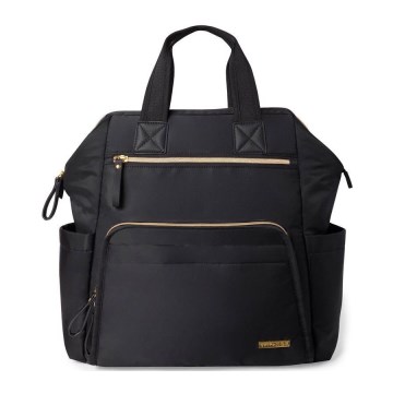 Skip Hop - Mochila de pañales para Bebé para cochecito MAINFRAME negro