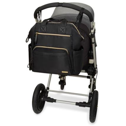 Skip Hop - Mochila de pañales para Bebé para cochecito MAINFRAME negro