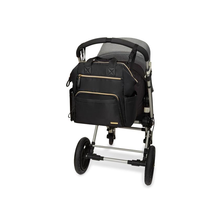Skip Hop - Mochila de pañales para Bebé para cochecito MAINFRAME negro