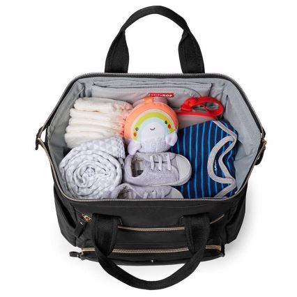 Skip Hop - Mochila de pañales para Bebé para cochecito MAINFRAME negro