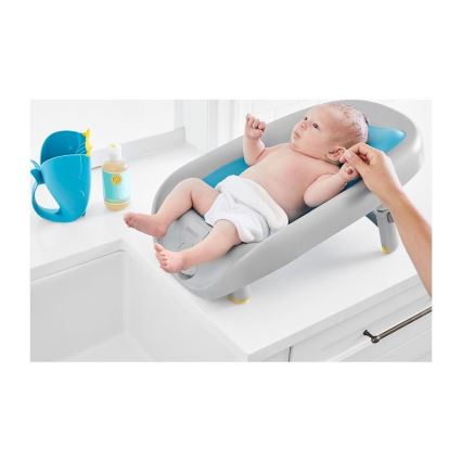 Skip Hop - Tumbona de baño MOBY azul