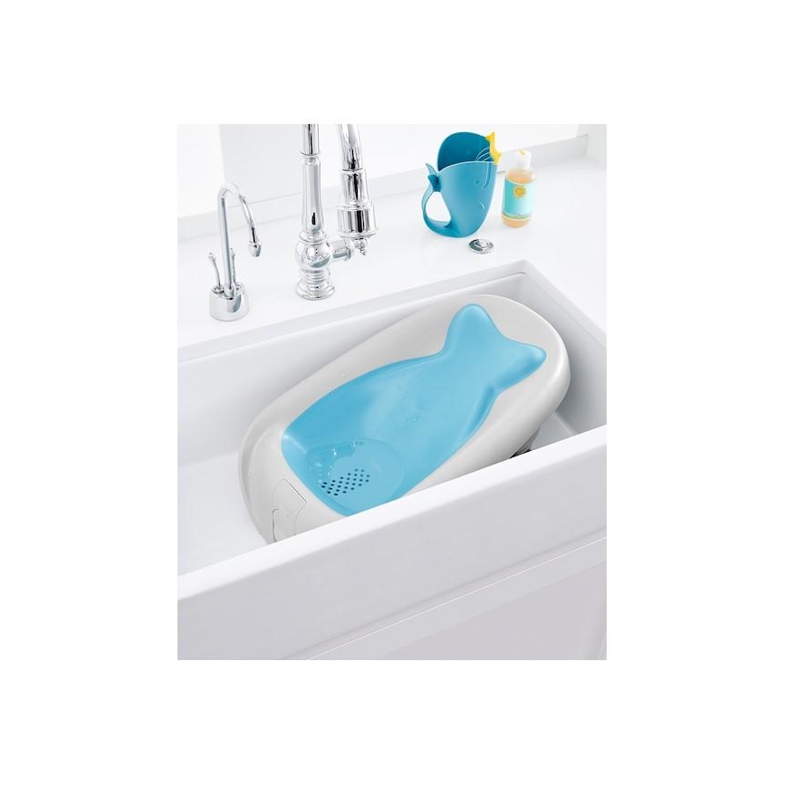 Skip Hop - Tumbona de baño MOBY azul