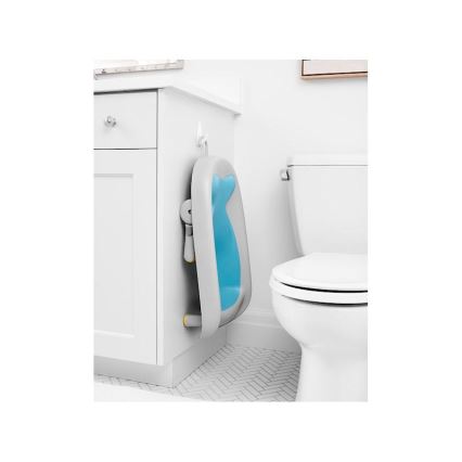 Skip Hop - Tumbona de baño MOBY azul