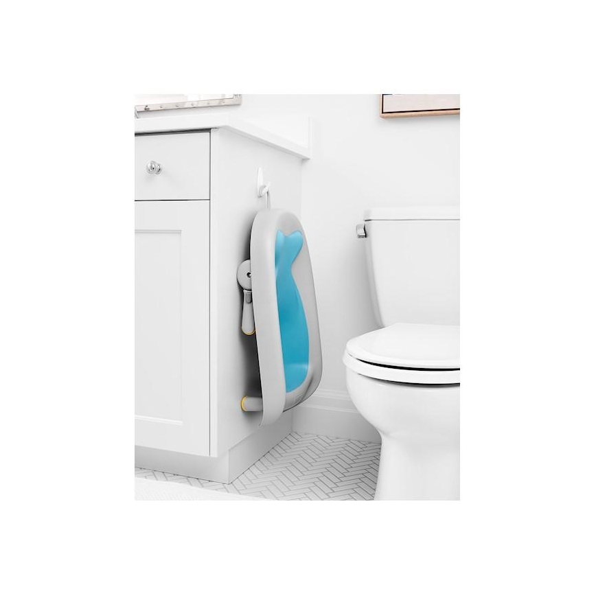Skip Hop - Tumbona de baño MOBY azul