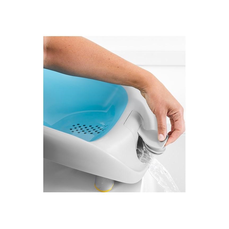 Skip Hop - Tumbona de baño MOBY azul