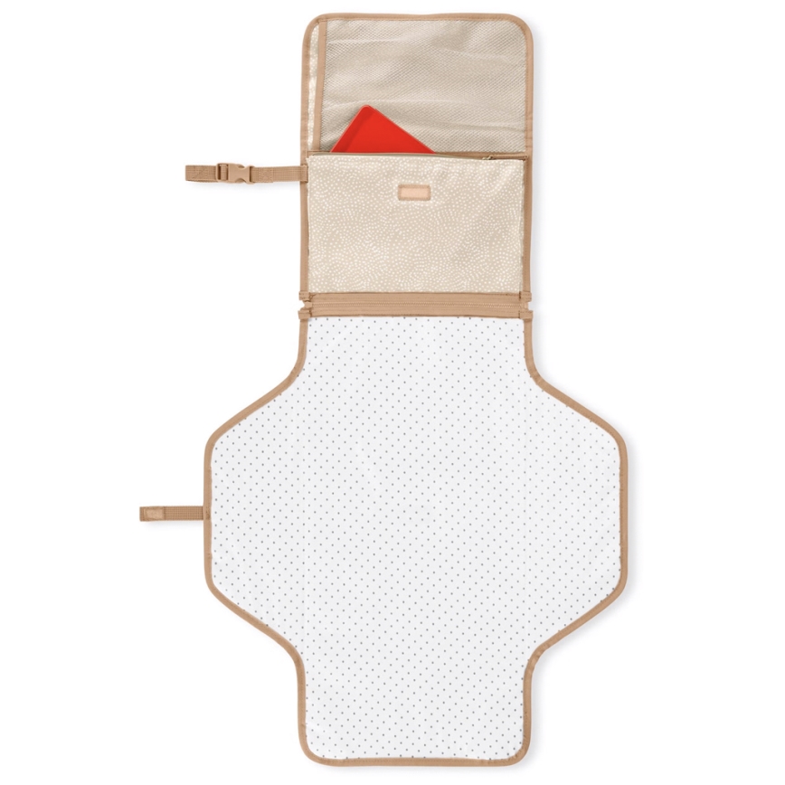 Skip Hop - Viaje cambiador y bolsa 2en1 PRONTO beige