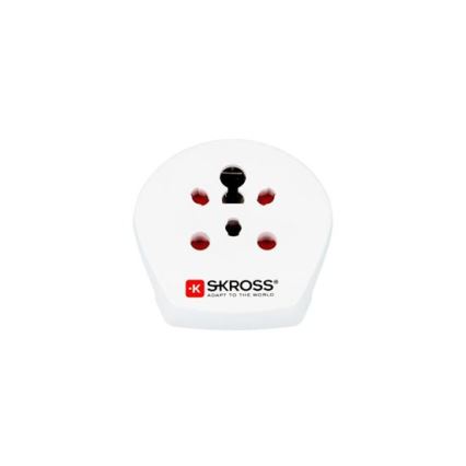 Adaptador de viaje para India, Israel y Dinamarca