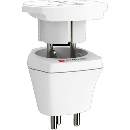 Adaptador de viaje para India, tipo D