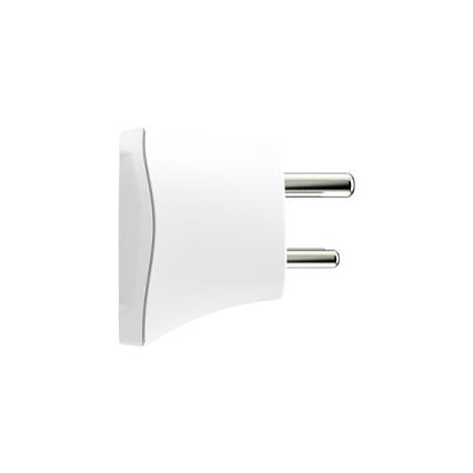 Adaptador de viaje para India, tipo D