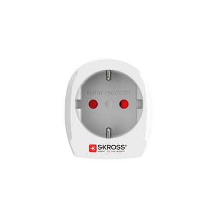 Adaptador de viaje para India, tipo D
