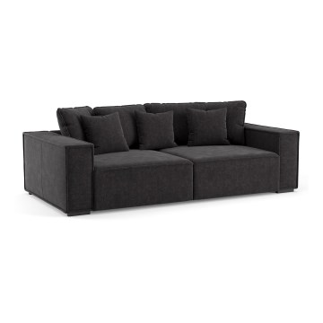 Sofá BOLZANO negro