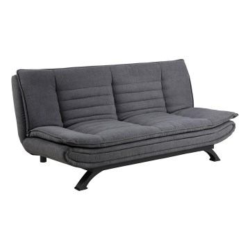 Sofá cama de 2 plazas AIRI gris oscuro