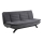 Sofá cama de 2 plazas AIRI gris oscuro