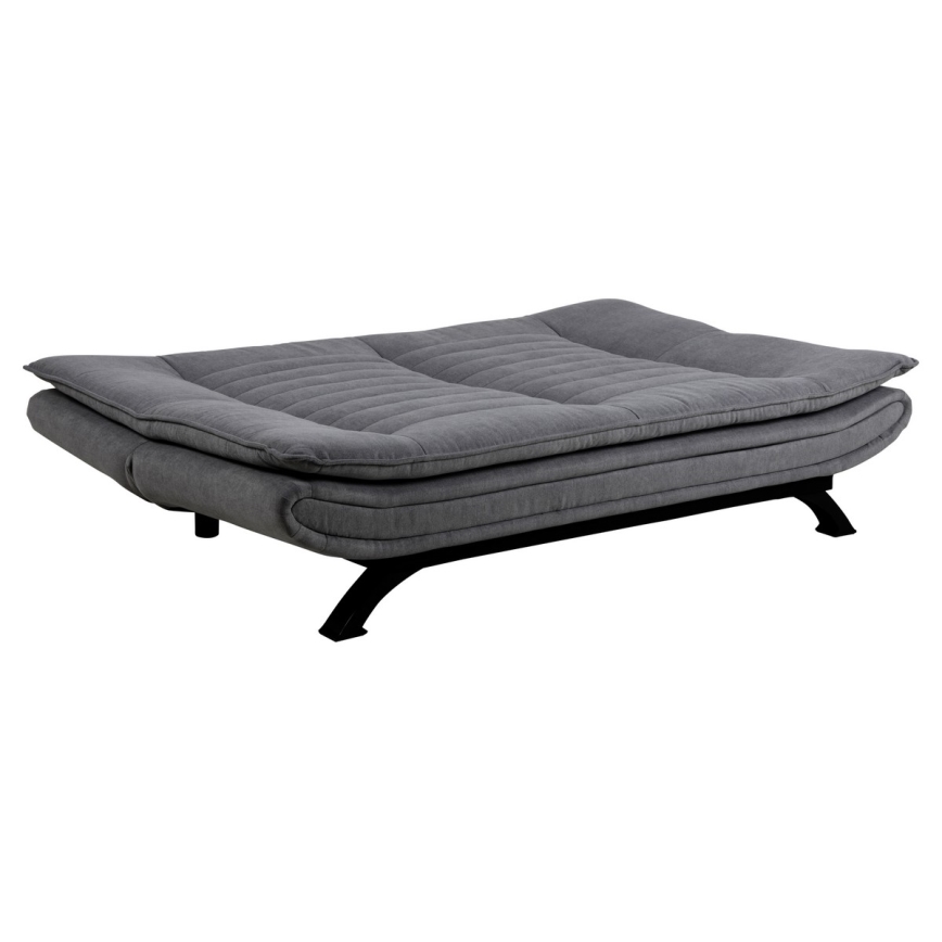 Sofá cama de 2 plazas AIRI gris oscuro