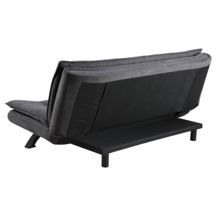 Sofá cama de 2 plazas AIRI gris oscuro