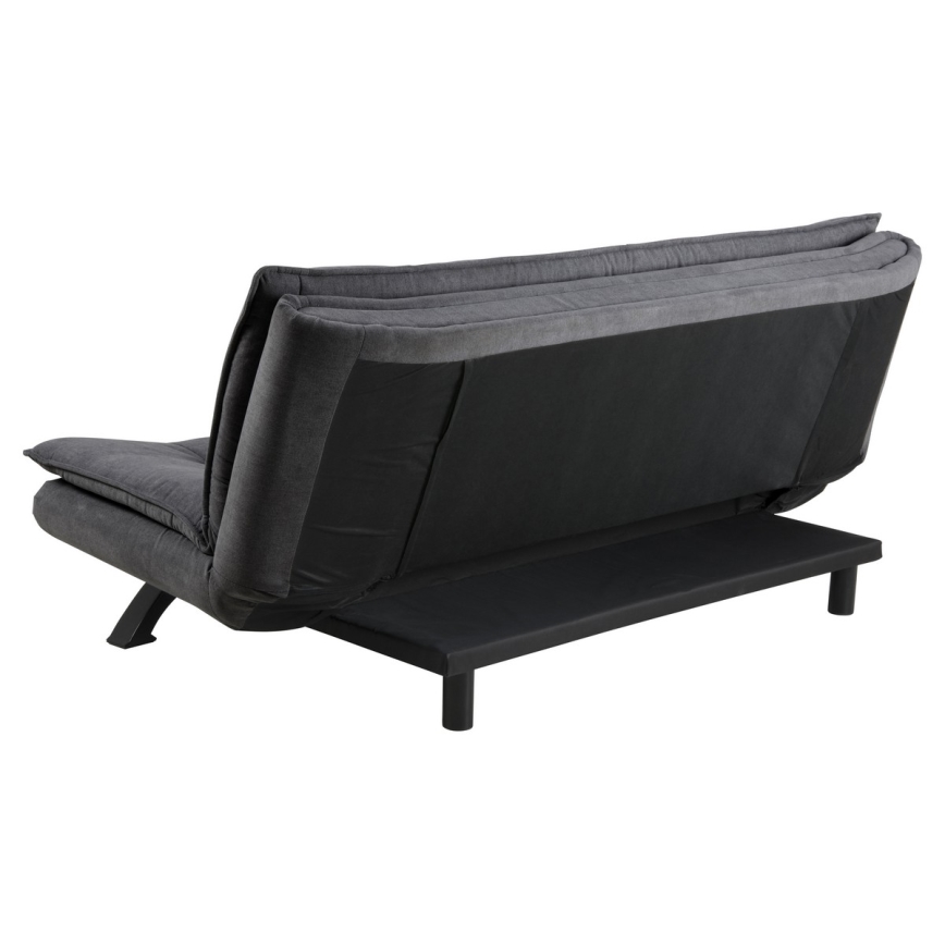 Sofá cama de 2 plazas AIRI gris oscuro