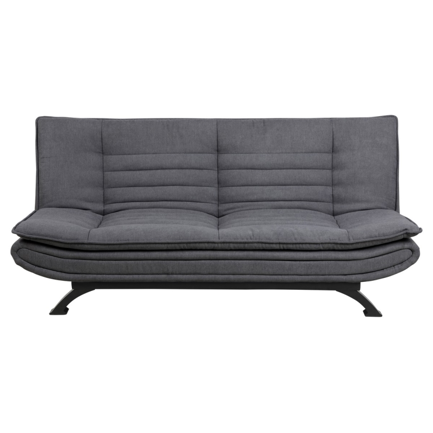 Sofá cama de 2 plazas AIRI gris oscuro