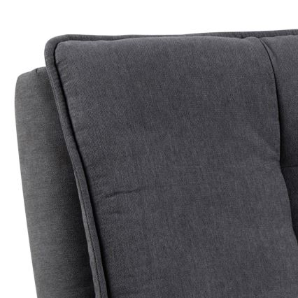 Sofá cama de 2 plazas AIRI gris oscuro