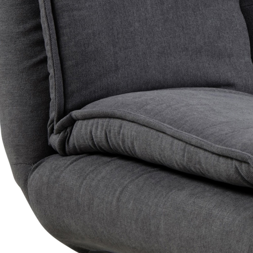 Sofá cama de 2 plazas AIRI gris oscuro