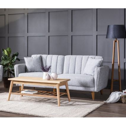 Sofá cama de 2 plazas KITO, gris