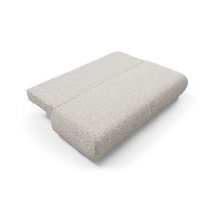 Sofá cama de 3 plazas con arcón de almacenamiento PRATO beige