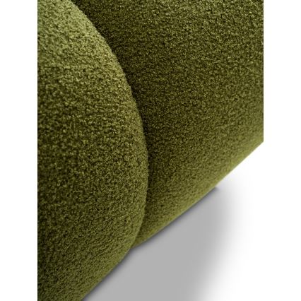 Sofá cama de 3 plazas con espacio de almacenamiento NUORO, color verde