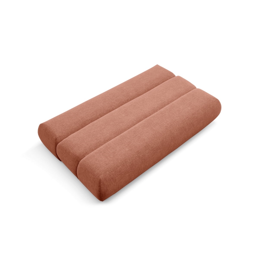 Sofá cama de 3 plazas FANO marrón