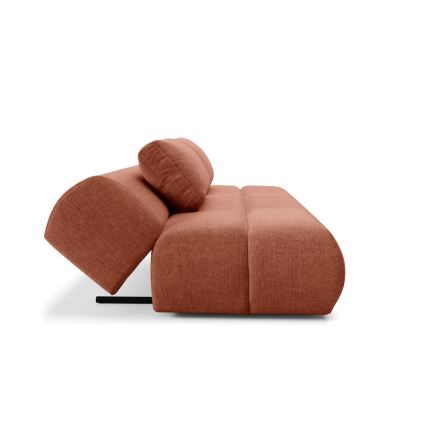 Sofá cama de 3 plazas FANO marrón