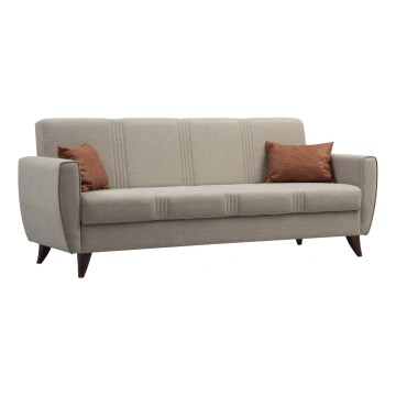 Sofá cama de 3 plazas KORFU beige