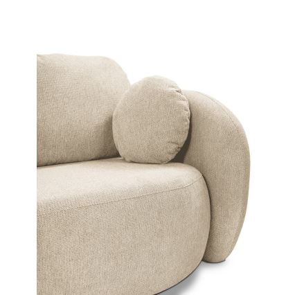 Sofá cama de tres plazas OLBIA beige