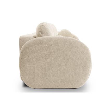 Sofá cama de tres plazas OLBIA beige