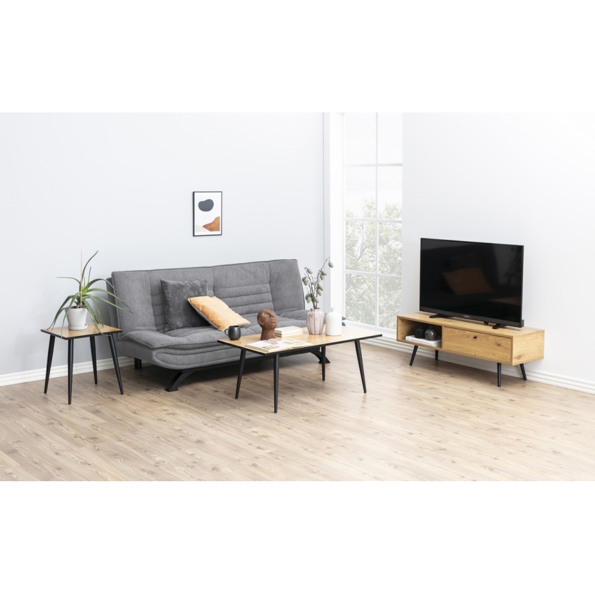Sofá cama de dos plazas AIRI gris