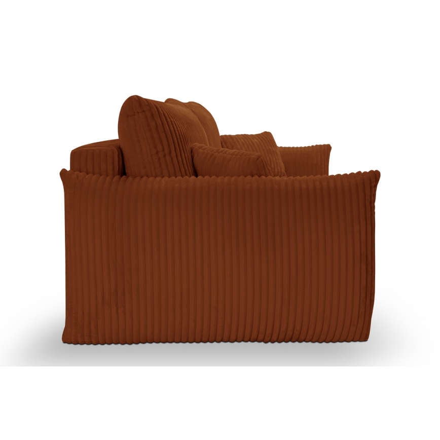 Sofá cama de dos plazas FRIDA marrón