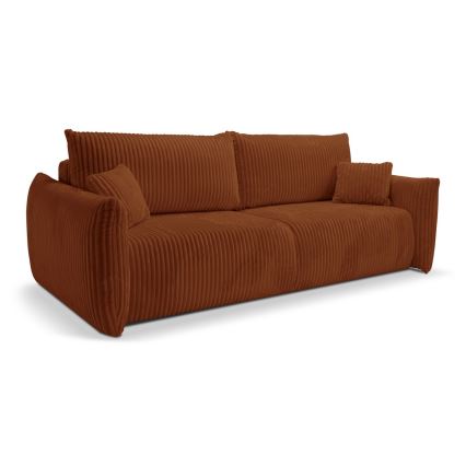 Sofá cama de dos plazas FRIDA marrón