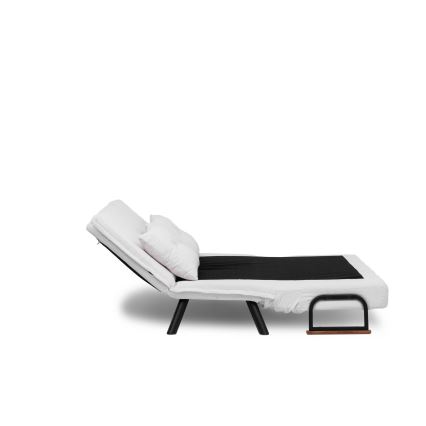 Sofá cama de dos plazas QIRA blanco