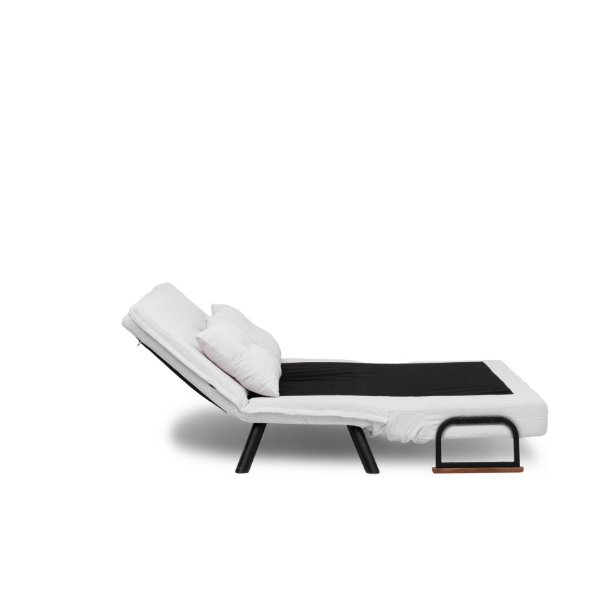 Sofá cama de dos plazas QIRA blanco