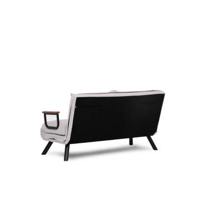 Sofá cama de dos plazas QIRA blanco