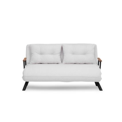 Sofá cama de dos plazas QIRA blanco