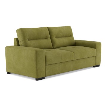 Sofá cama de tres plazas COMO verde